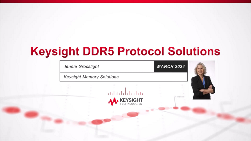 Keysight DDR5 Protocol Solutions